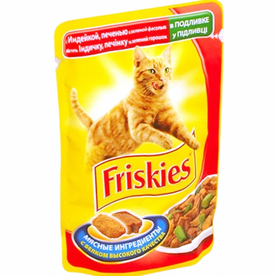Корм для кошек Friskies индейка печень