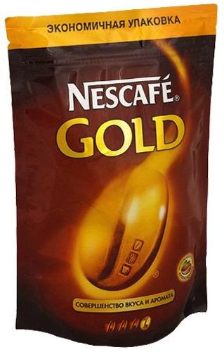 Кофе Nescafe Gold растворимый в пакете