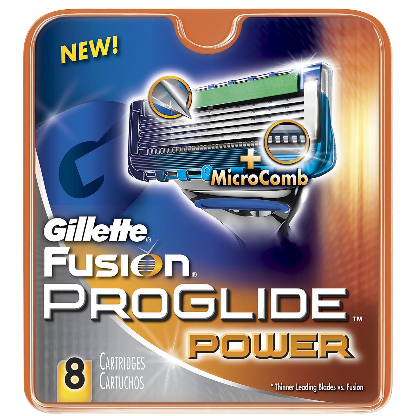Кассета Gilette Fusion Proglide Power для бритья