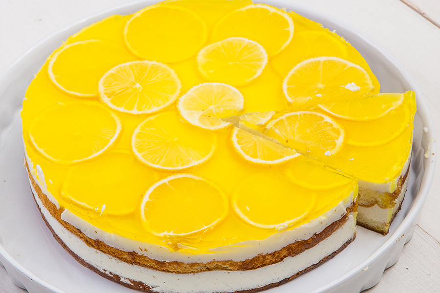 Диетический торт Лимонный фреш