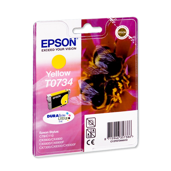 Картридж Epson C13T10544A10 желтый