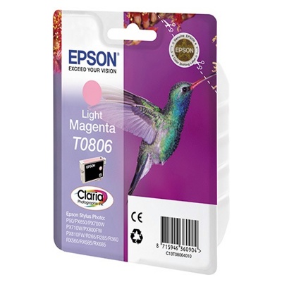 Картридж Epson C13T08064011 светло-пурпурный