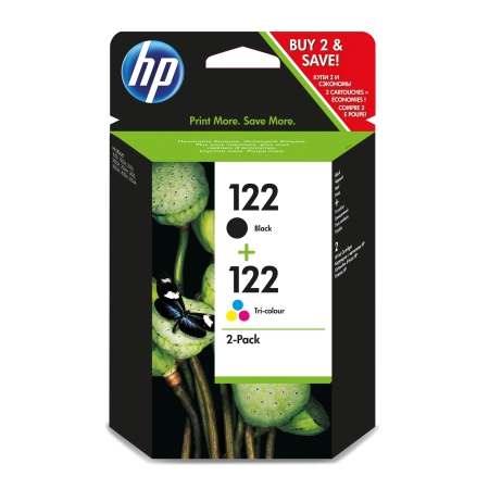 Набор картриджей HP 122 CH561HE (черный) + CH562HE (цветной)