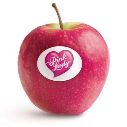 Яблоки Pink Lady в сетке