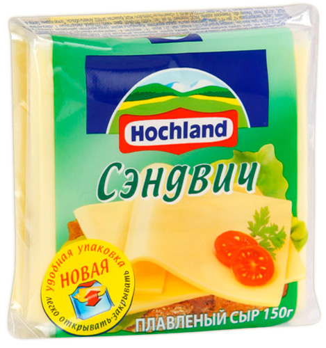 Сыр Hochland плавленый Сэндвич тост