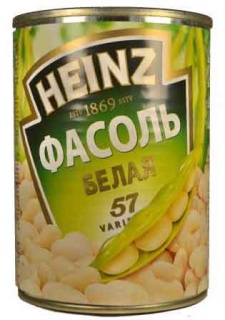 Фасоль Heinz белая