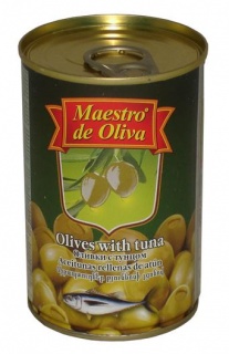 Оливки Maestro de Oliva с тунцом