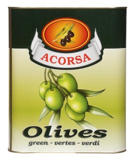 Оливки зеленые Acorsa с косточками