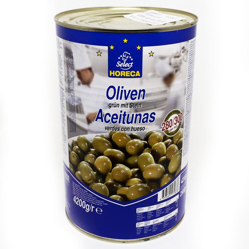 Оливки Horeca Select зеленые без косточек