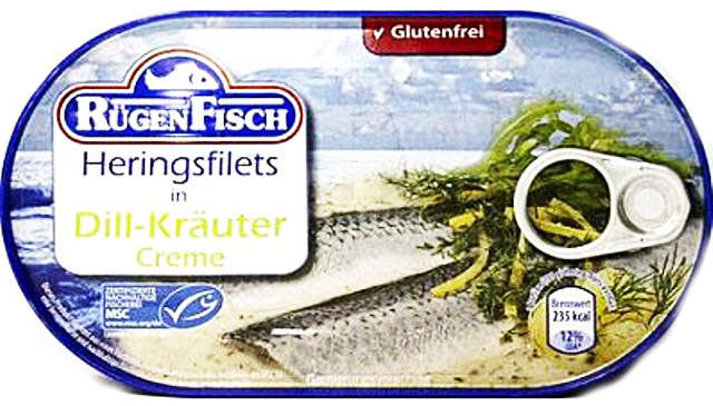 Филе сельди Rugen Fisch с травами