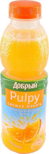 Напиток Добрый сокосодержащий Палпи Апельсин