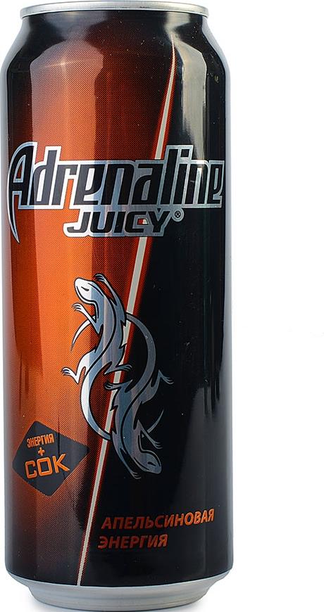 Напиток Adrenaline Juicy энергетический