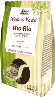 Кофе Rio-Rio зерновой Живой кофе