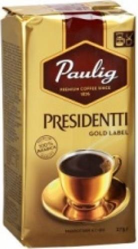 Кофе Paulig Presidentti Gold молотый
