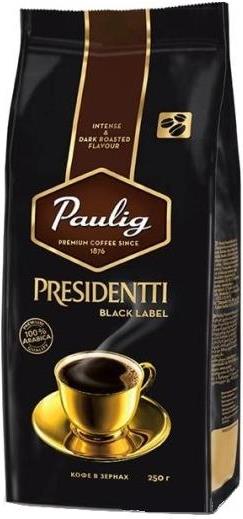 Кофе Paulig Presidentti Black зерно