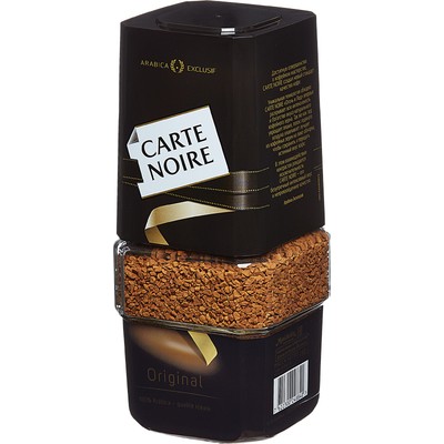 Кофе Carte Noire растворимый стекслянная банка
