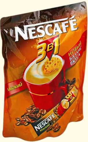 Кофе Nescafe 3-в-1 мягкий