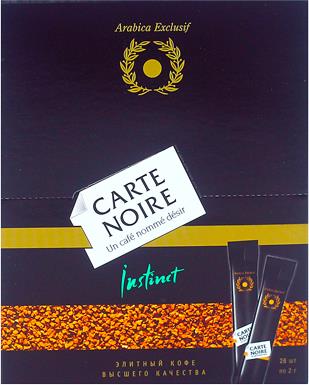 Кофе Carte Noire в пакетиках