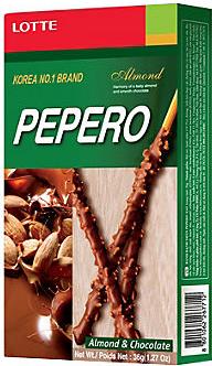 Соломка Pepero Almond с шоколадом
