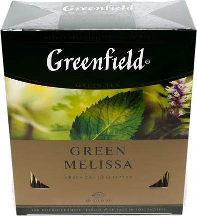 Чай Greenfield зеленый Мелиса
