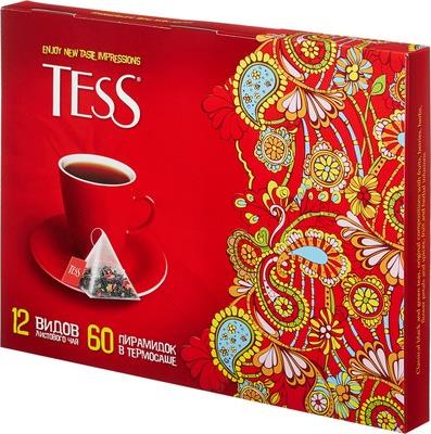 Чай Tess Набор 12 видов ассорти