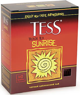 Чай Tess Sunrise черный