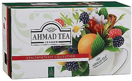 Чай Ahmad Tea Набор 60 пакетиков Фрукты и травы