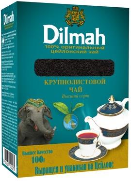 Чай Dilmah черный цейлонский листовой