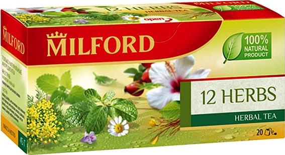 Чай Milford 12 трав