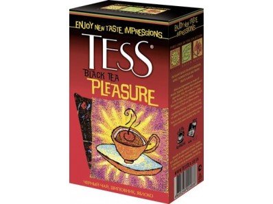 Чай Tess Pleasure Шиповник-Яблоко черный