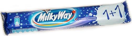 Батончик Milky Way шоколадный 1+1