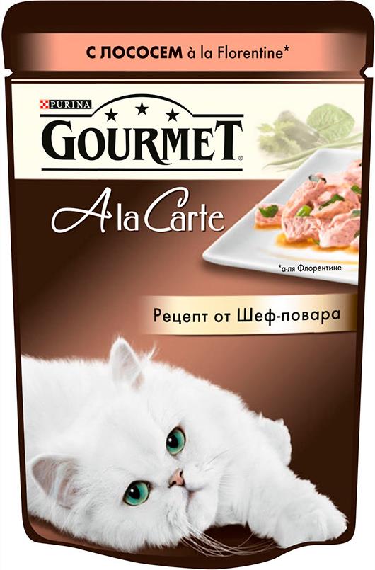 Корм для кошек Gourmet A la Carte с лососем