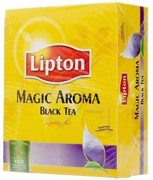 Чай черный Lipton Меджик Арома