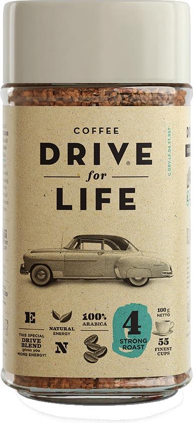 Кофе Drive for Life Strong растворимый
