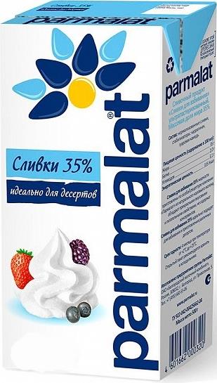 Сливки Parmalat 35%