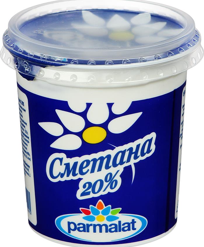 Сметана Parmalat 20%