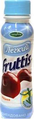 Йогурт Fruttis Легкий Питьевой Вишня 0