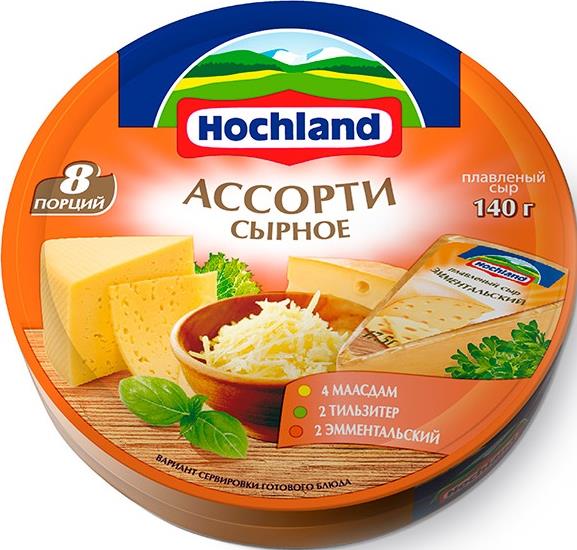Сыр Hochland плавленый Ассорти сырное