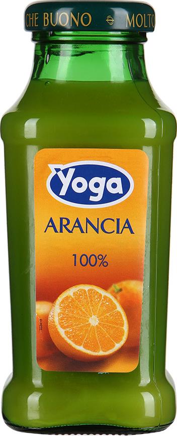 Сок Yoga Апельсин стекло