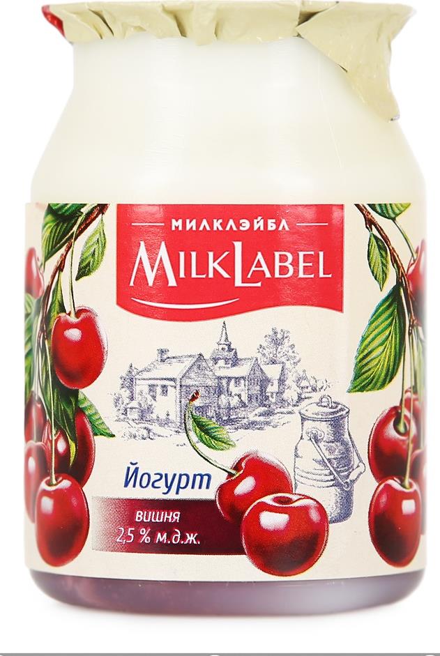 Йогурт MilkLabel вишня
