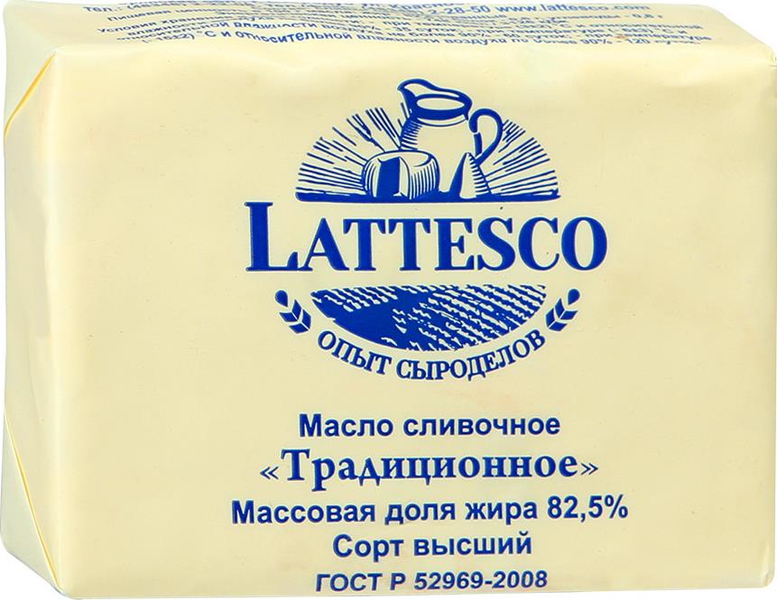 Масло Lattesco Традиционное 82