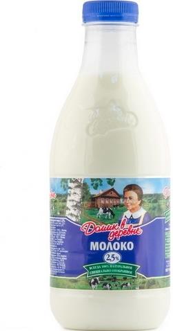 Молоко Домик в Деревне пастеризованное 2