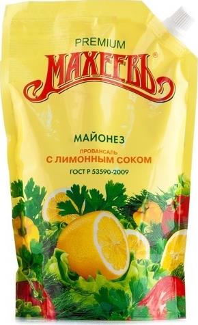 Майонез Махеевъ с лимонным соком