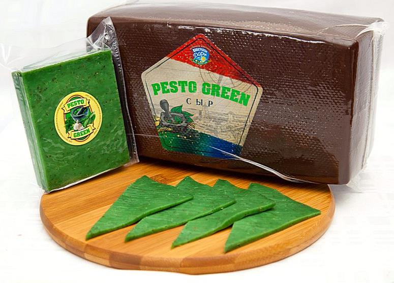 Сыр Pesto Green 45%