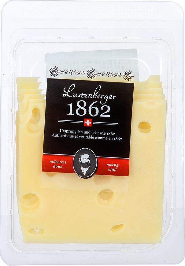 Сыр Lustenberger 1862 орехово-сладкий 50%