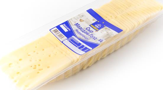Сыр Horeca Select Маасдам нарезка 45%