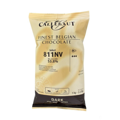 Шоколад Callebaut темный
