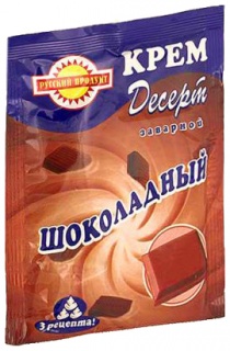 Крем Русский Продукт шоколадный заварной
