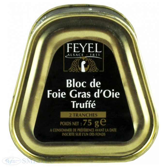 Фуа-Гра Feyel Bloc de Foie de Cenard из утиной  печени