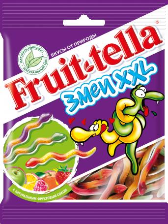 Жевательные конфеты Fruittella змеи XXL